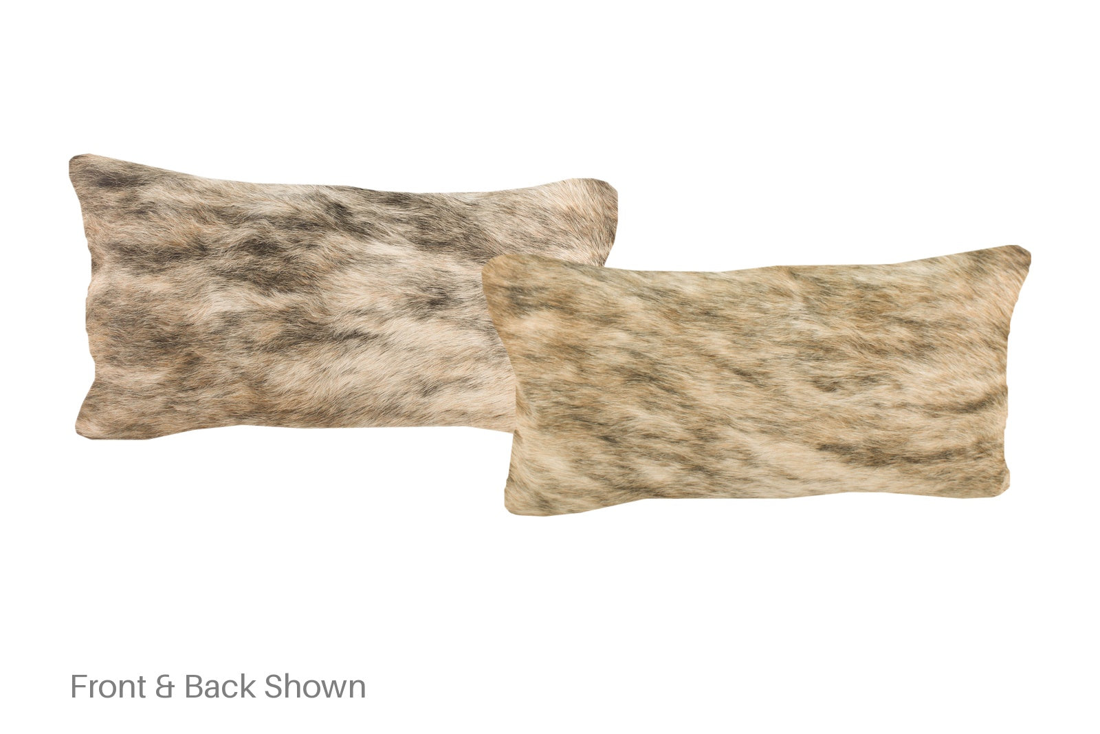 Light Brindle Cowhide Pillow #A52152