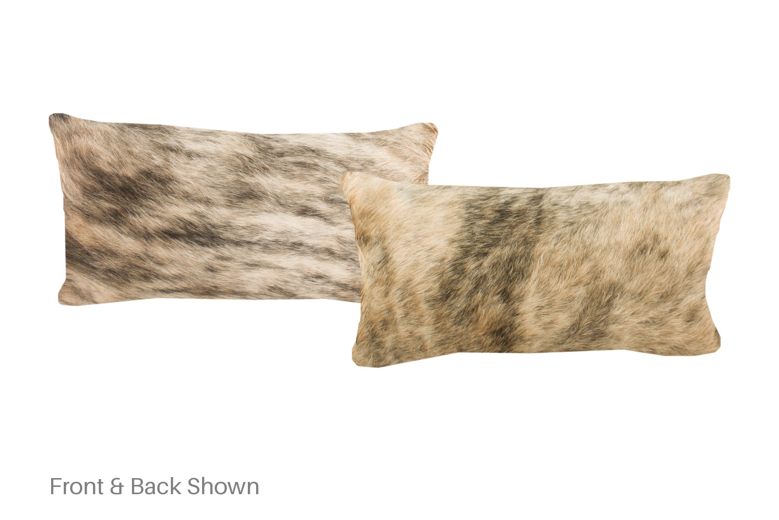 Light Brindle Cowhide Pillow #A52153