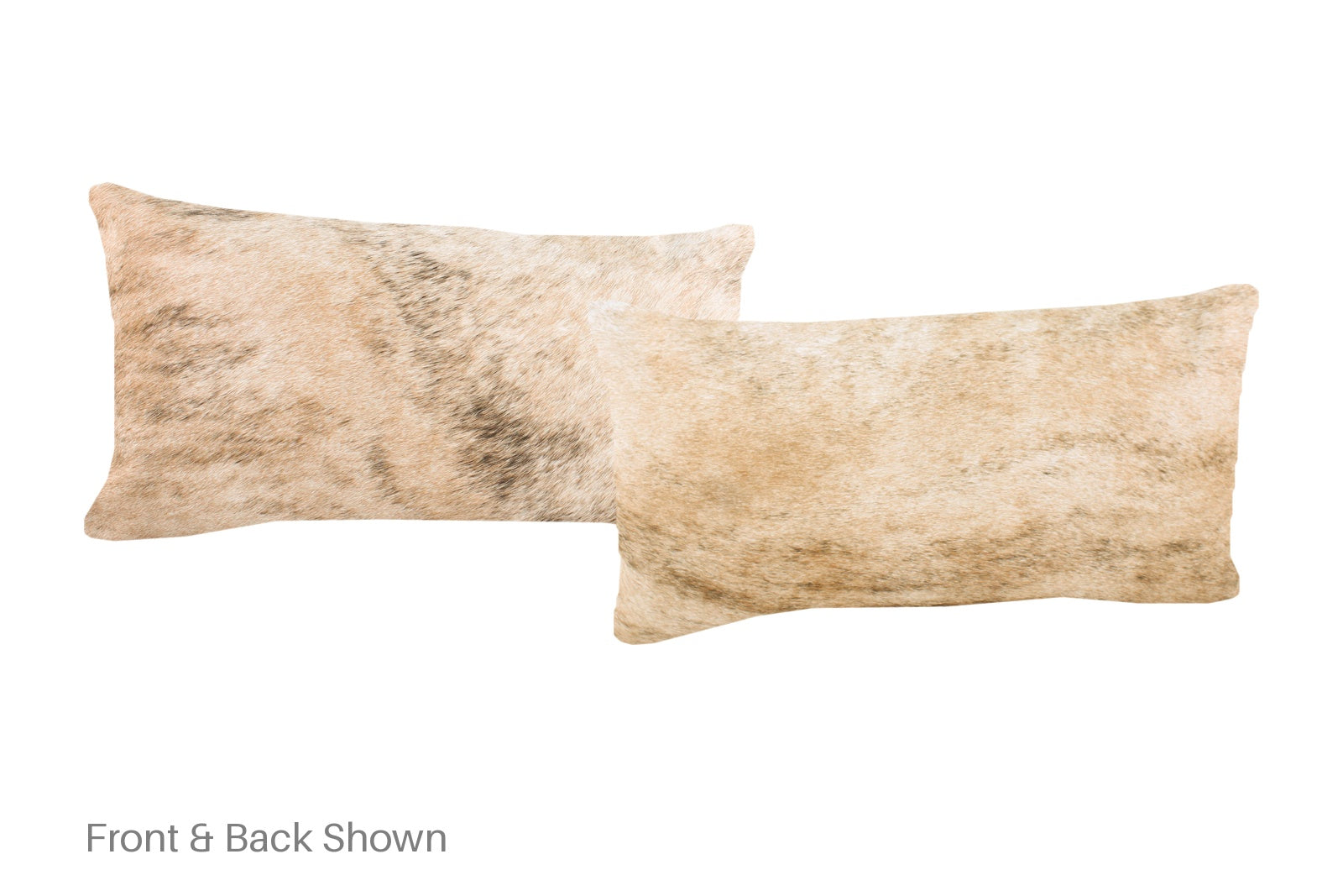 Light Brindle Cowhide Pillow #A52154