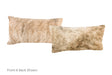 Light Brindle Cowhide Pillow 12x22 #A52156 by Hudson Hides