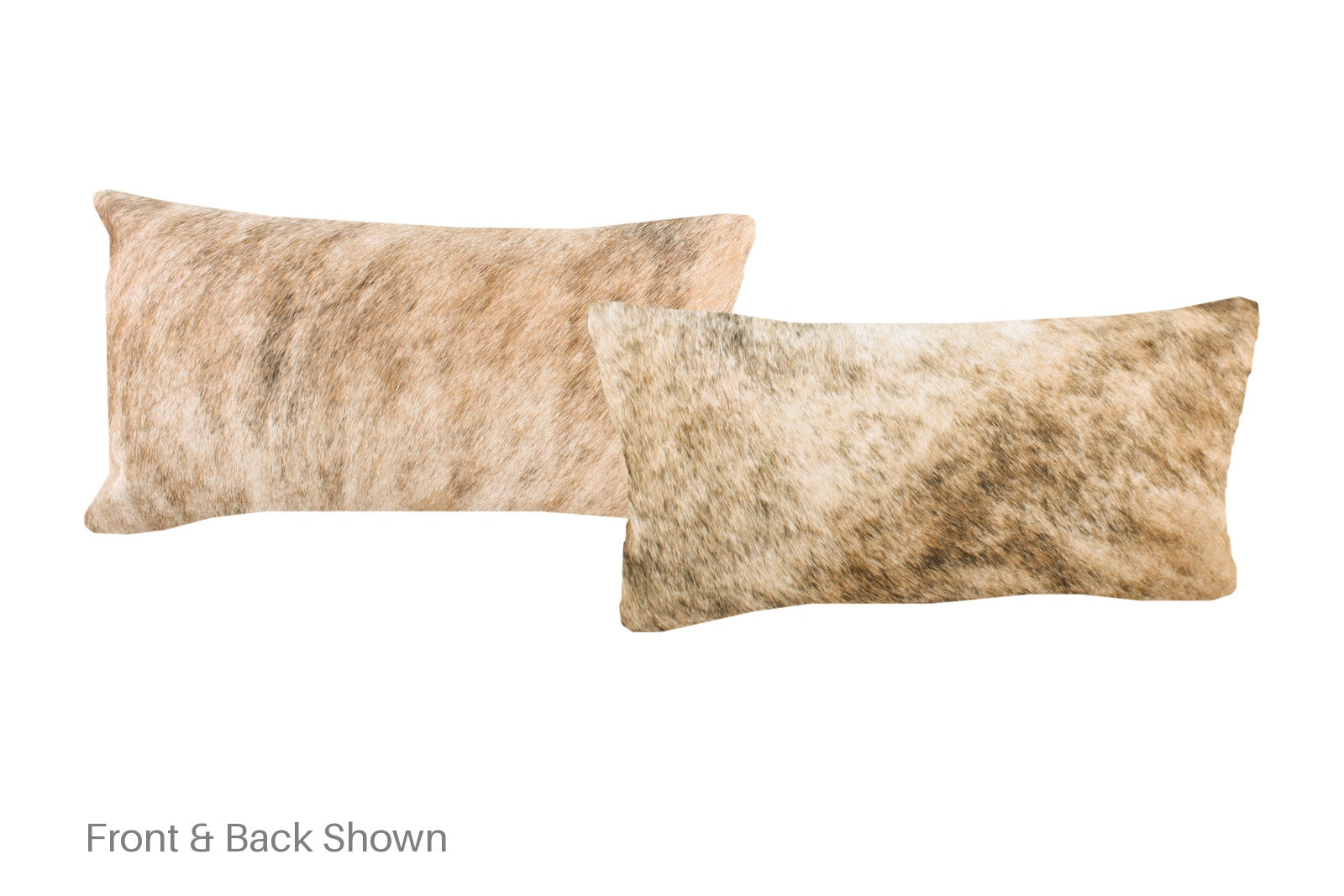 Light Brindle Cowhide Pillow #A52156