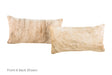 Light Brindle Cowhide Pillow 12x22 #A52158 by Hudson Hides