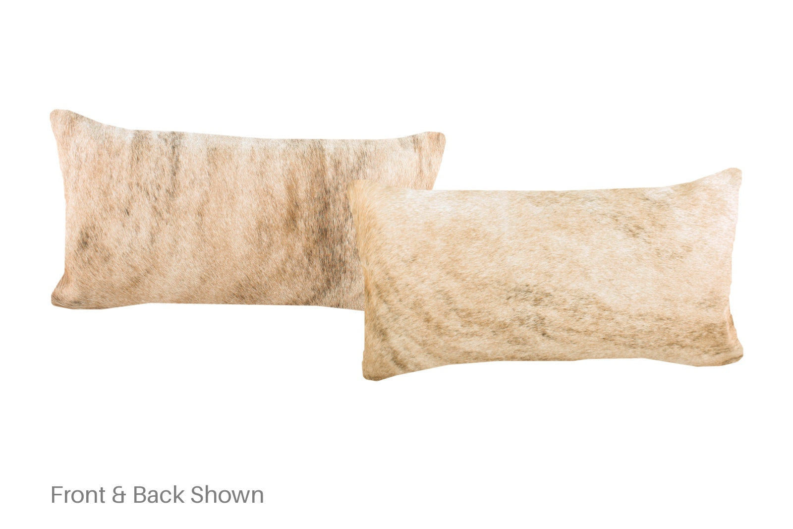 Light Brindle Cowhide Pillow #A52158