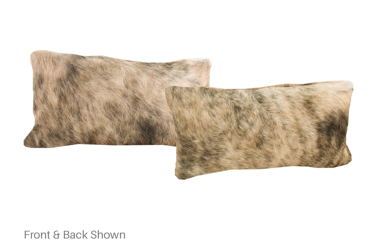 Light Brindle Cowhide Pillow #A52159