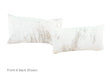 Grey Cowhide Pillow 12x22 #A52160 by Hudson Hides
