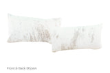 Grey Cowhide Pillow 12x22 #A52160 by Hudson Hides