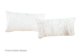 Grey Cowhide Pillow 12x22 #A52165 by Hudson Hides