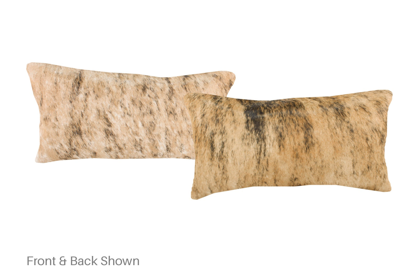Light Brindle Cowhide Pillow #A52169