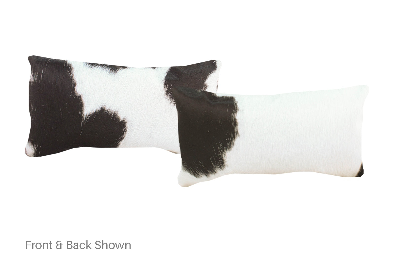 Black and White Cowhide Pillow #A52171