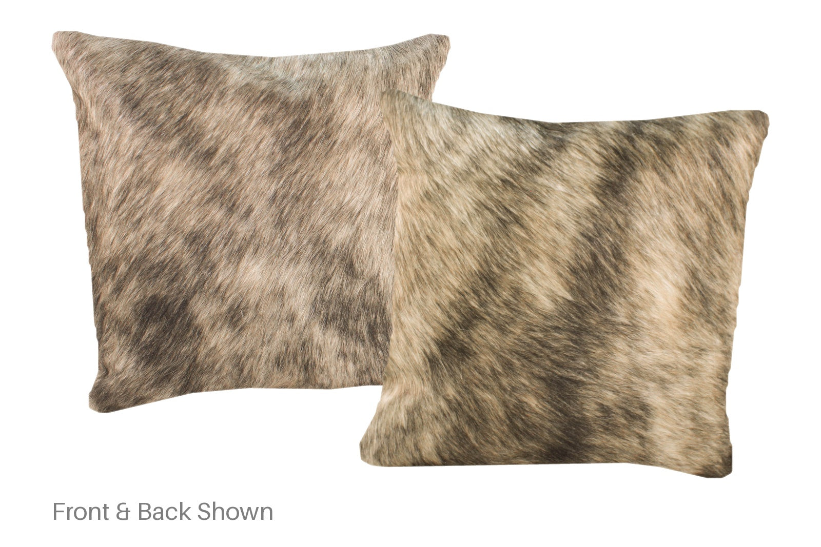 Light Brindle Cowhide Pillow #A52181