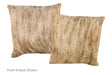 Light Brindle Cowhide Pillow 16x16 #A52182 by Hudson Hides