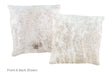 Grey Cowhide Pillow 16x16 #A52189 by Hudson Hides
