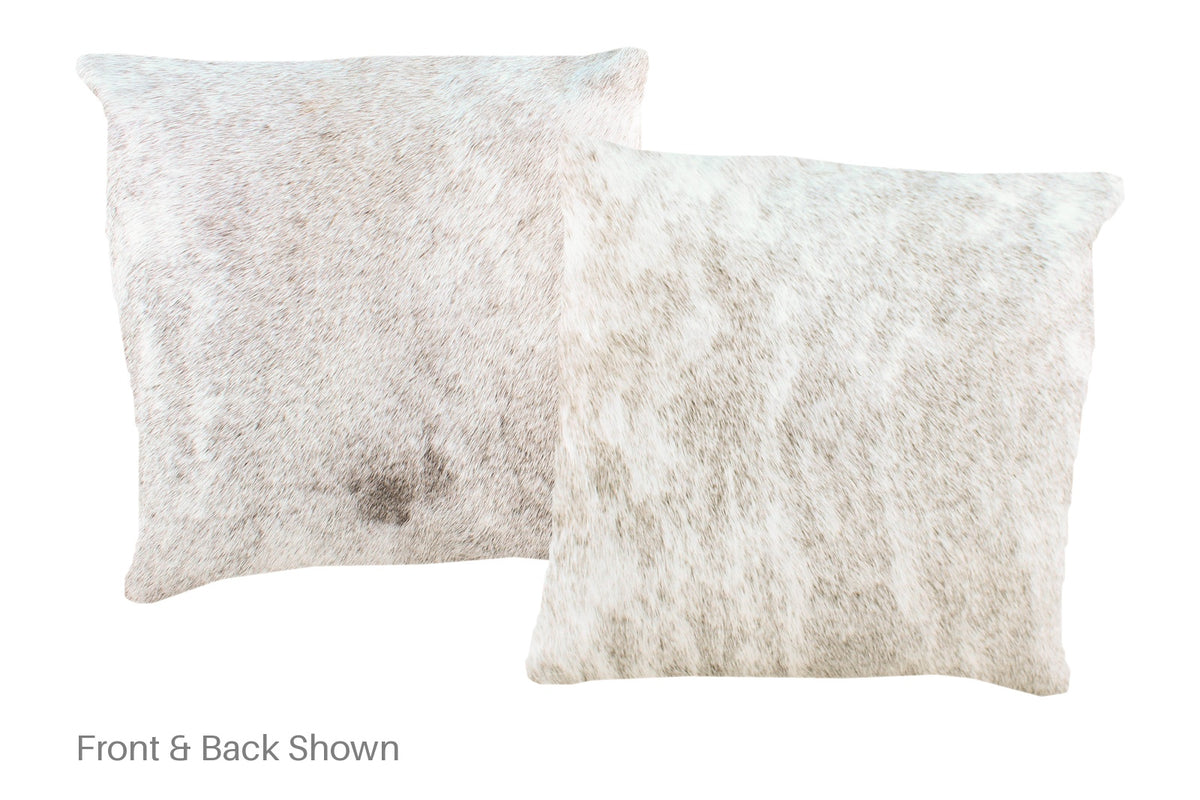 Grey Cowhide Pillow #A52189