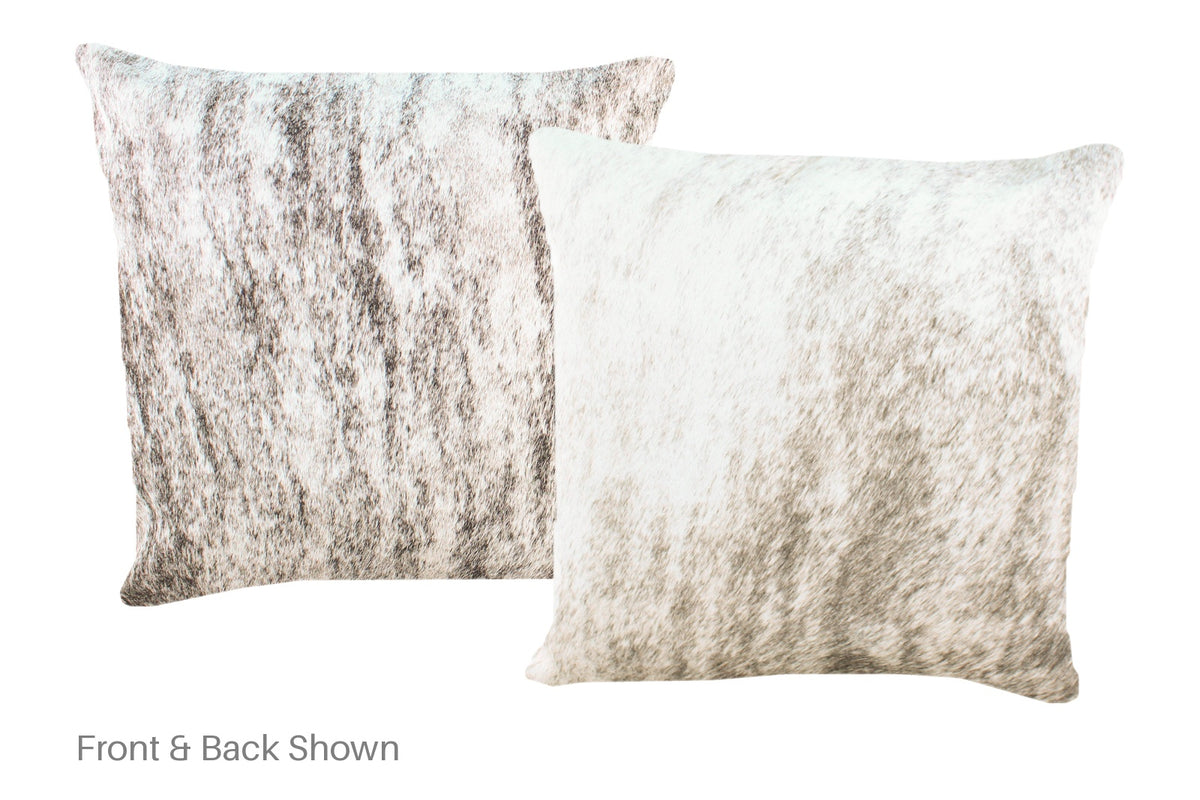 Grey Cowhide Pillow #A52190