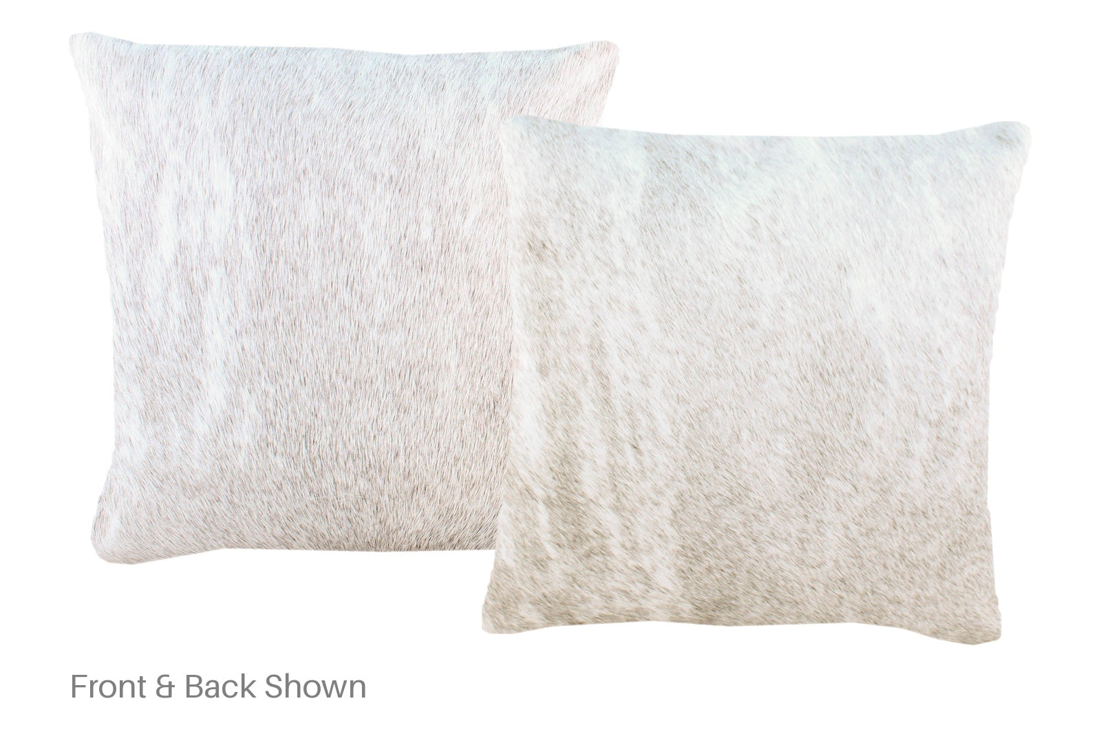Grey Cowhide Pillow #A52191