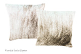 Light Brindle Cowhide Pillow 16x16 #A52193 by Hudson Hides