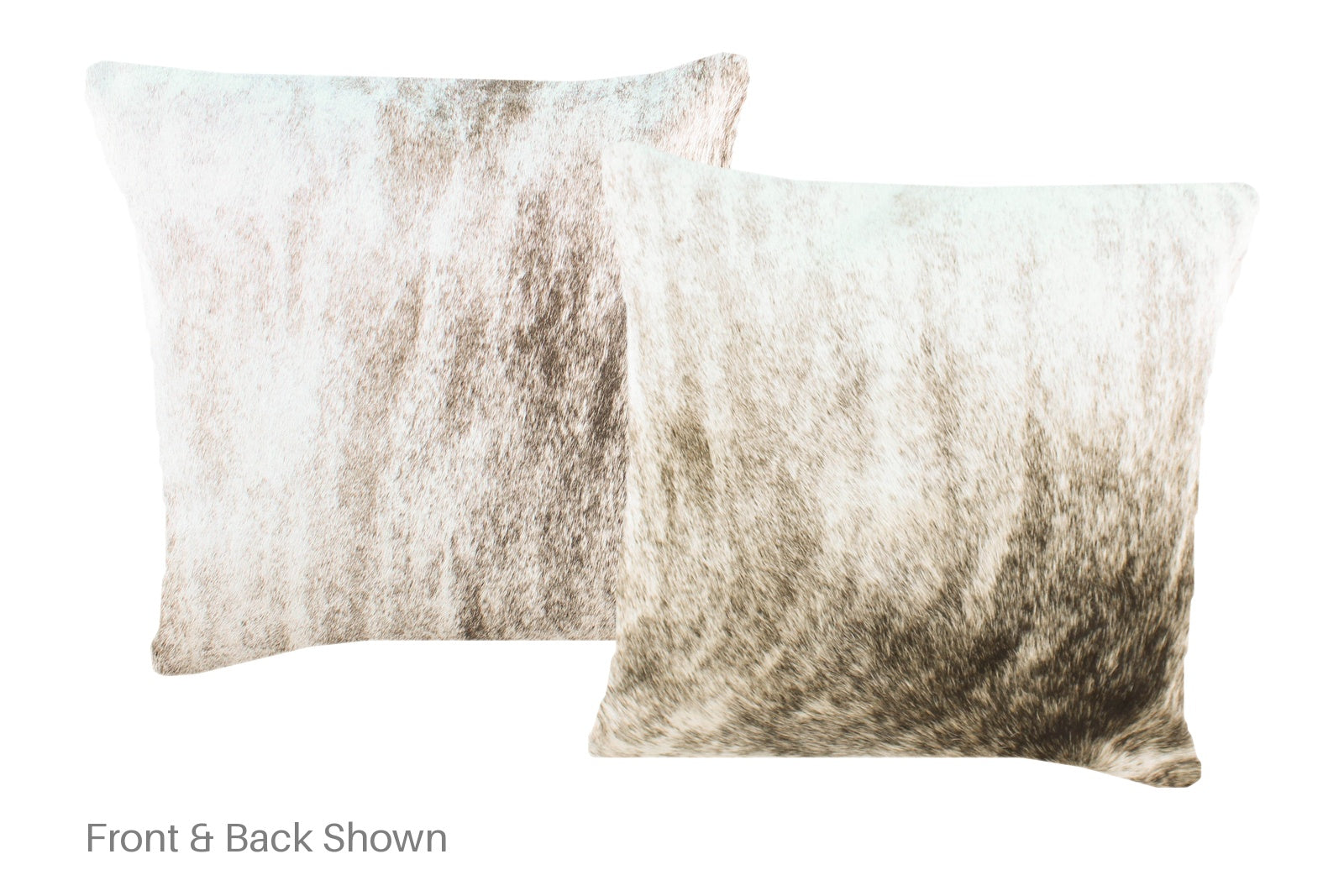Light Brindle Cowhide Pillow #A52193