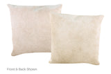Taupe Cowhide Pillow 16x16 #A52196 by Hudson Hides