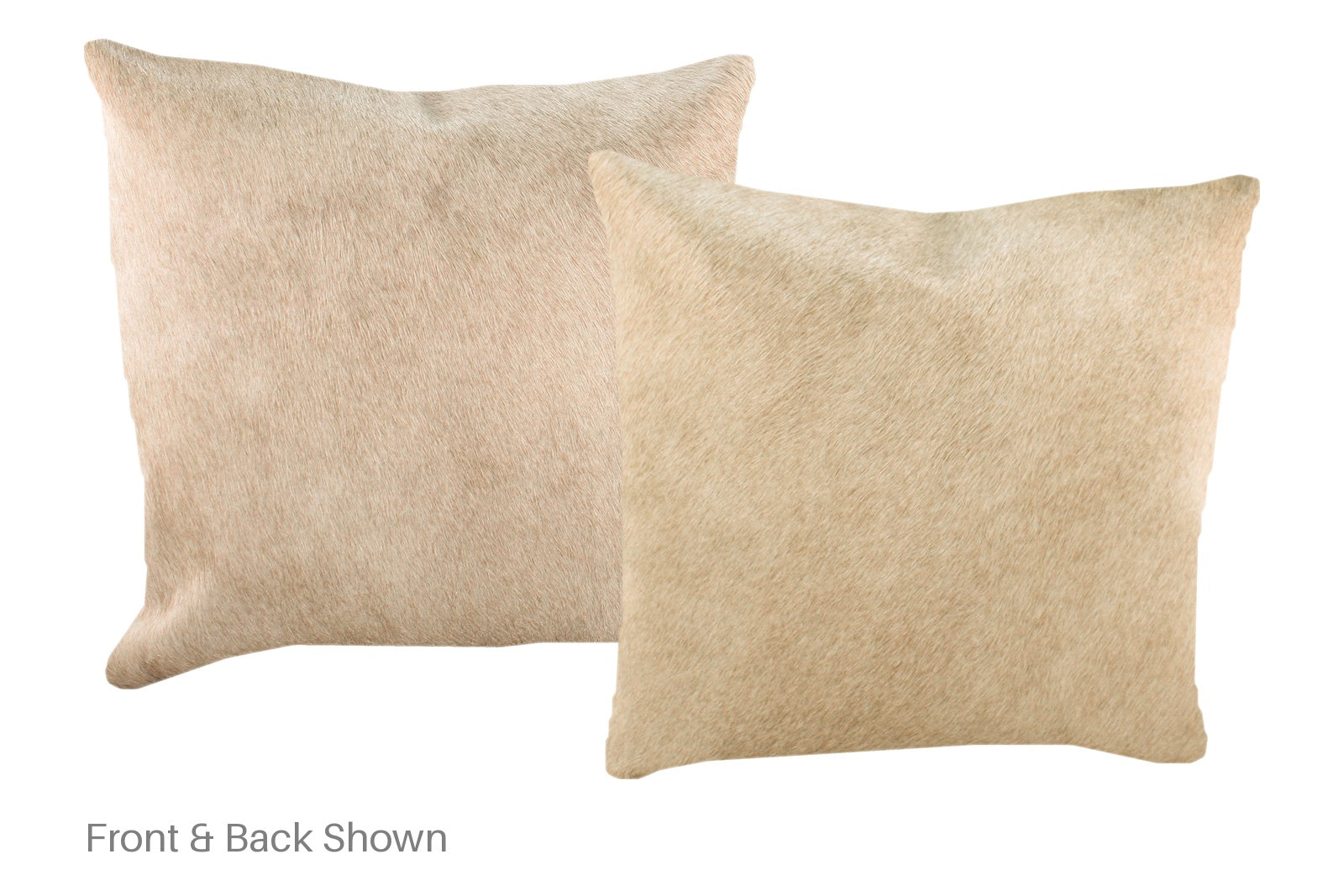Champagne Cowhide Pillow #A52199