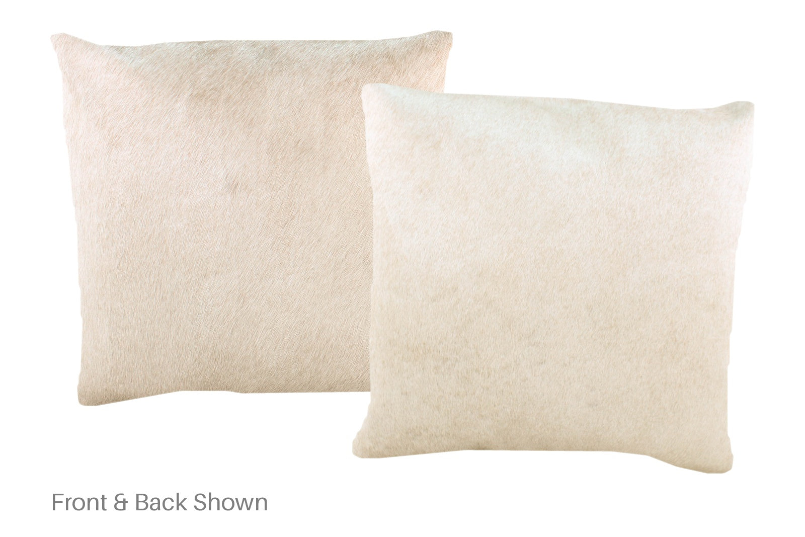 Champagne Cowhide Pillow #A52200