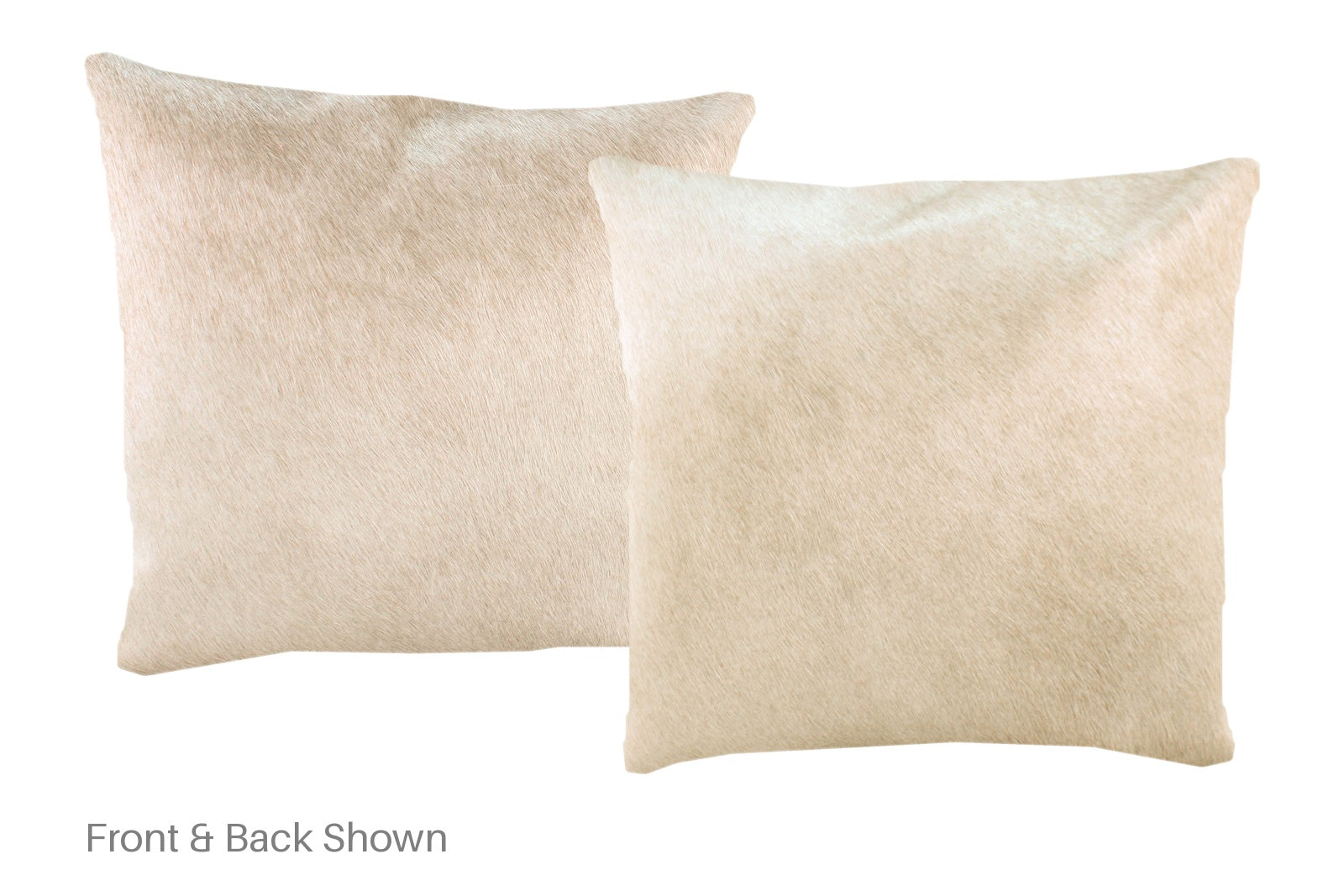Champagne Cowhide Pillow #A52202