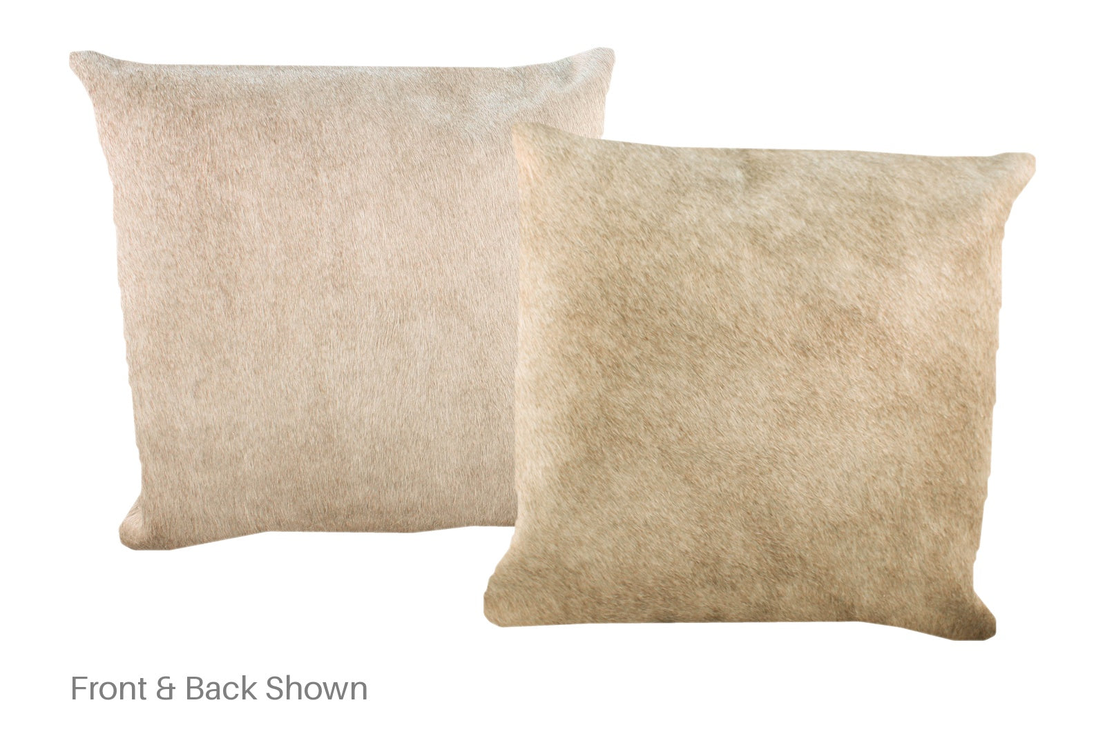 Champagne Cowhide Pillow #A52205