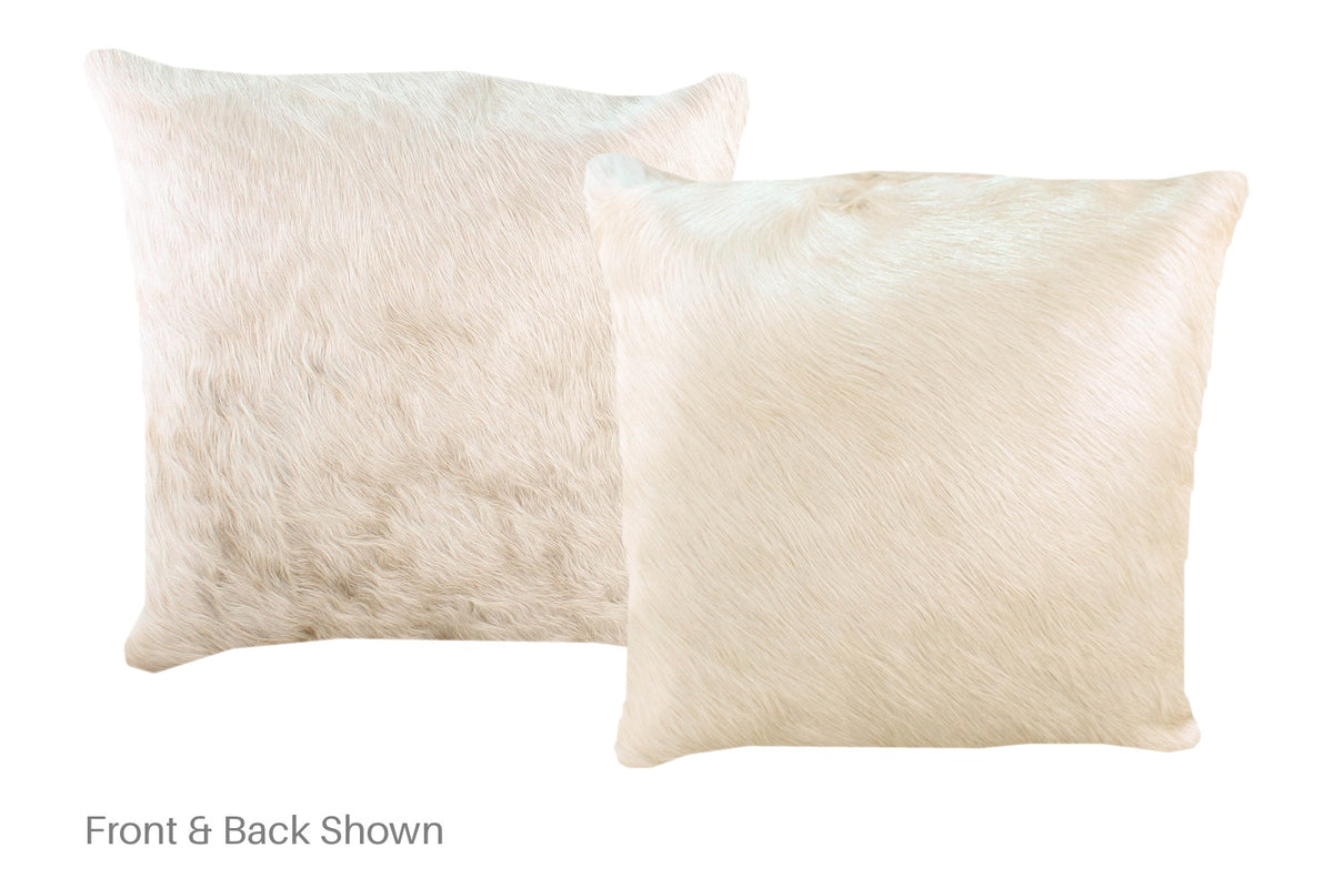 Champagne Cowhide Pillow #A52207
