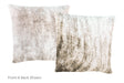 Grey Cowhide Pillow 16x16 #A52209 by Hudson Hides