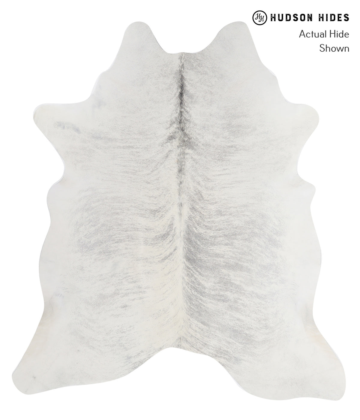 Grey Brindle Cowhide Rug #A5221
