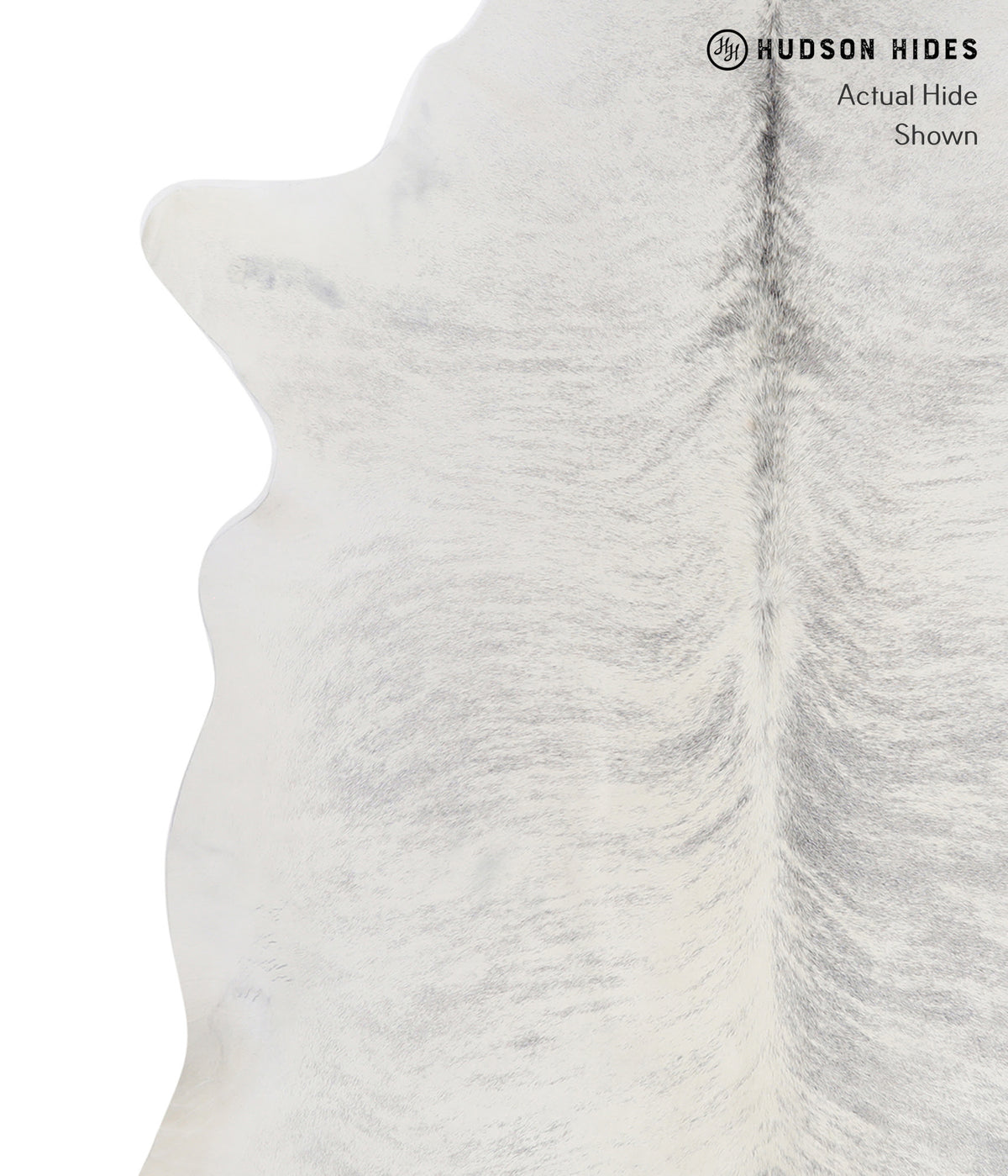 Grey Brindle Cowhide Rug #A5221