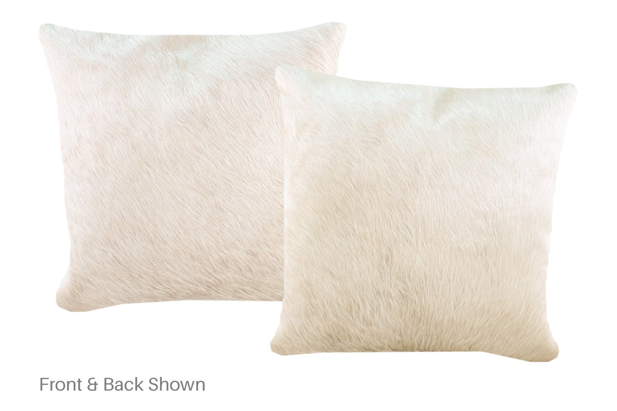 Champagne Cowhide Pillow #A52210