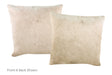 Champagne Cowhide Pillow 16x16 #A52215 by Hudson Hides