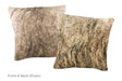 Light Brindle Cowhide Pillow 16x16 #A52227 by Hudson Hides