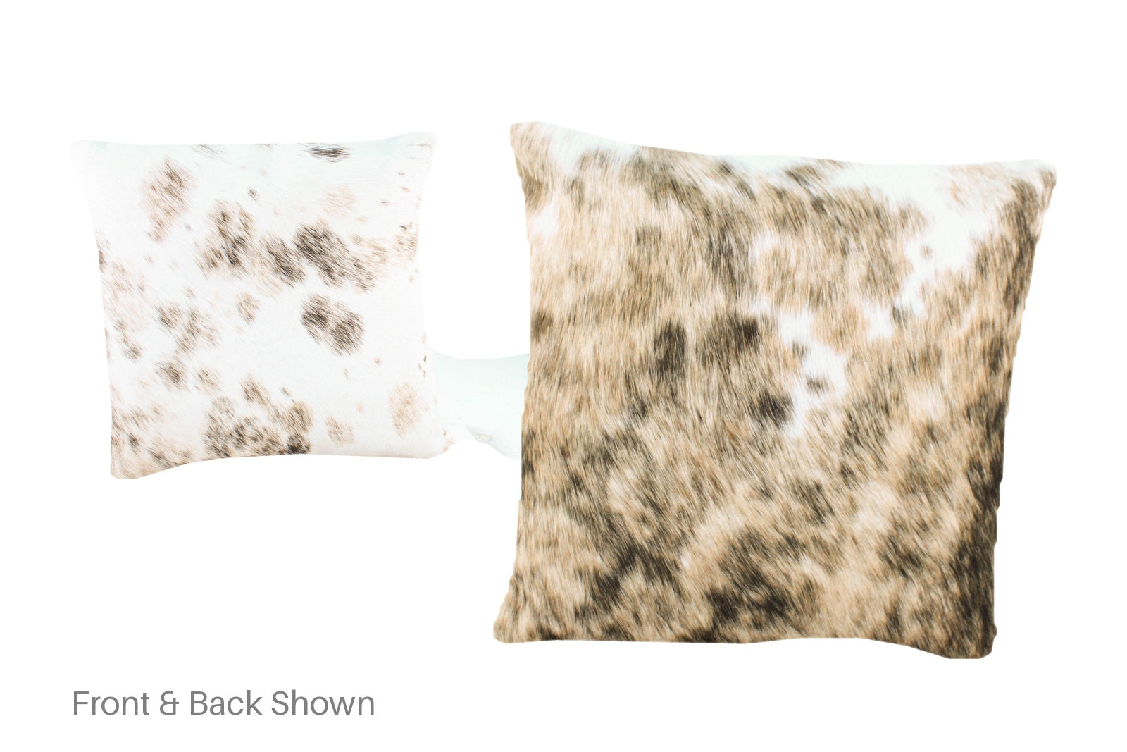 Light Brindle Cowhide Pillow #A52230