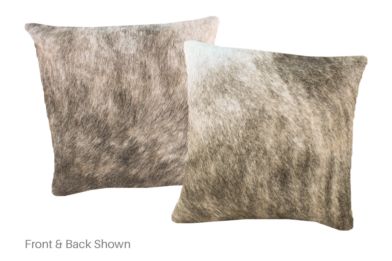 Light Brindle Cowhide Pillow #A52232