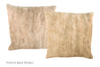 Light Brindle Cowhide Pillow 16x16 #A52234 by Hudson Hides