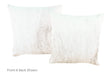 Grey Cowhide Pillow 16x16 #A52238 by Hudson Hides