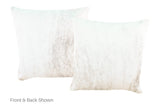 Grey Cowhide Pillow 16x16 #A52238 by Hudson Hides