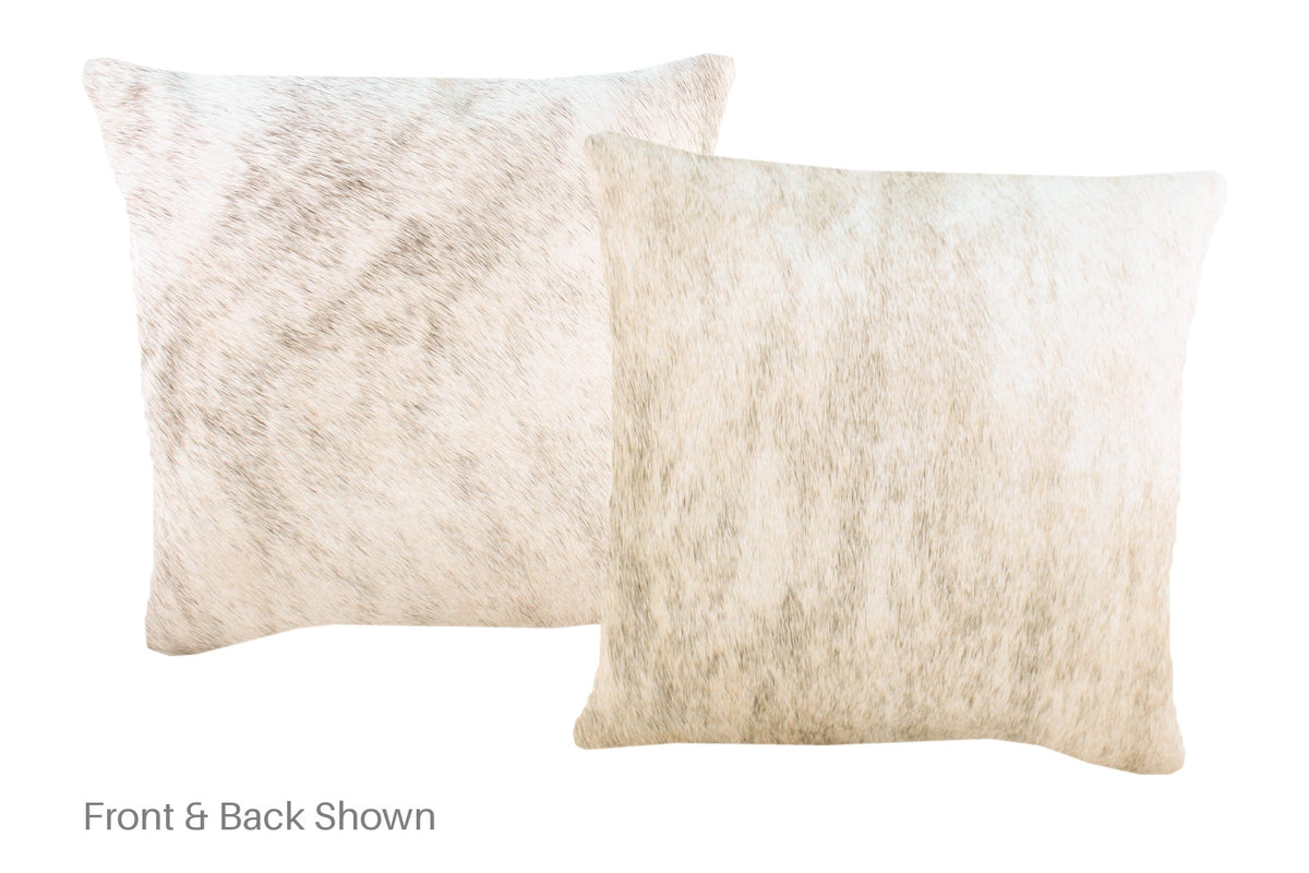 Grey Cowhide Pillow #A52239