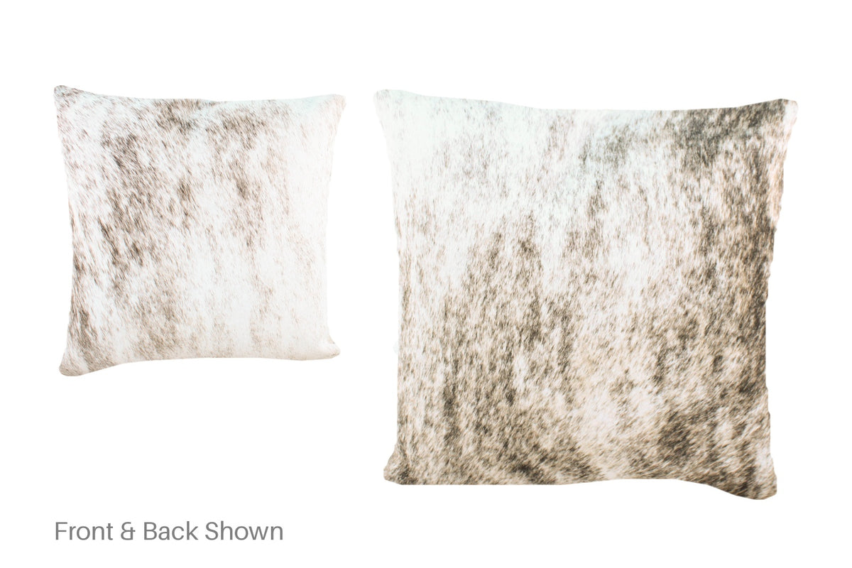 Grey Cowhide Pillow #A52240