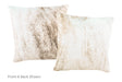 Grey Cowhide Pillow 16x16 #A52244 by Hudson Hides