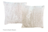Grey Cowhide Pillow 16x16 #A52251 by Hudson Hides
