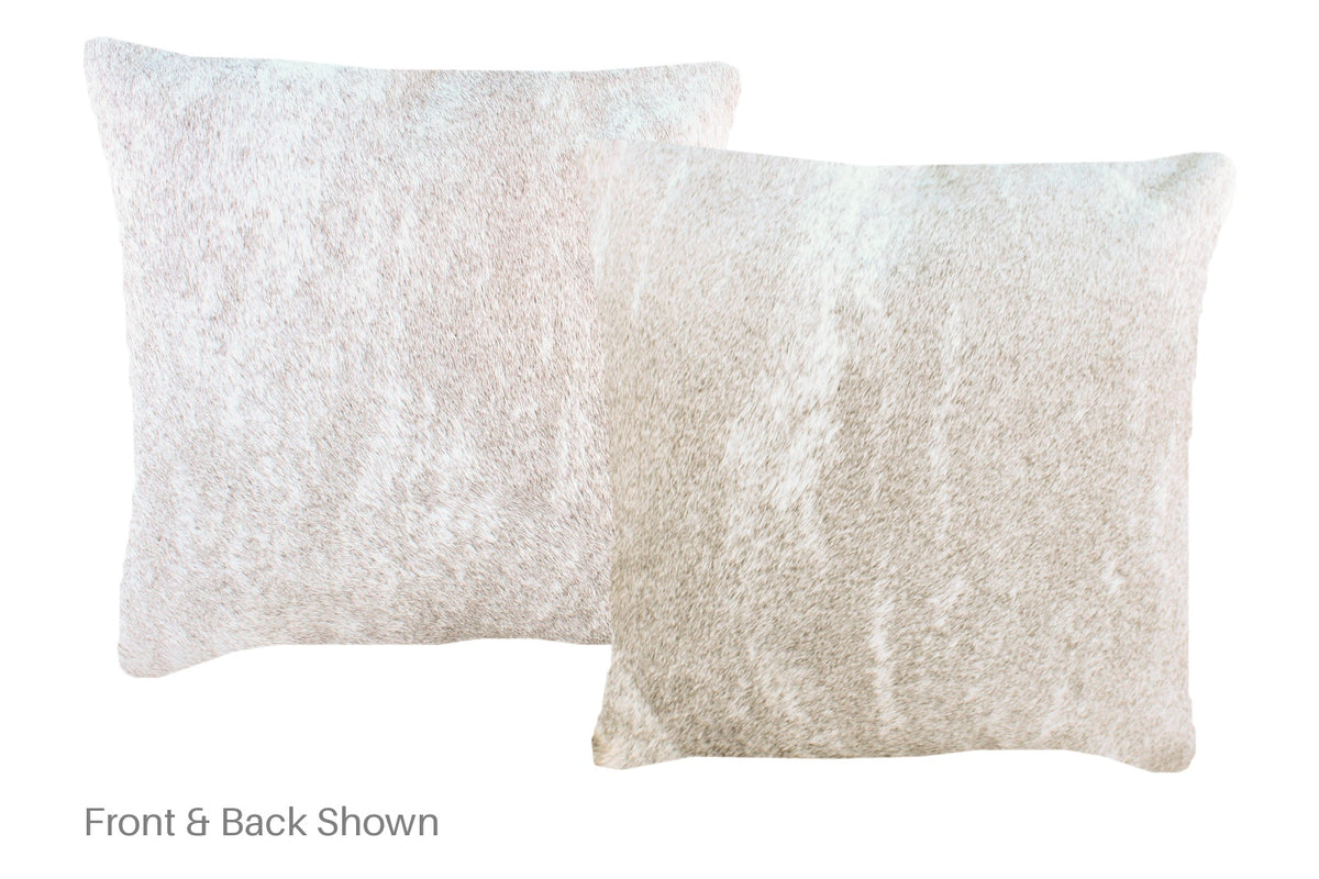 Grey Cowhide Pillow #A52251