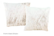 Grey Cowhide Pillow 16x16 #A52252 by Hudson Hides