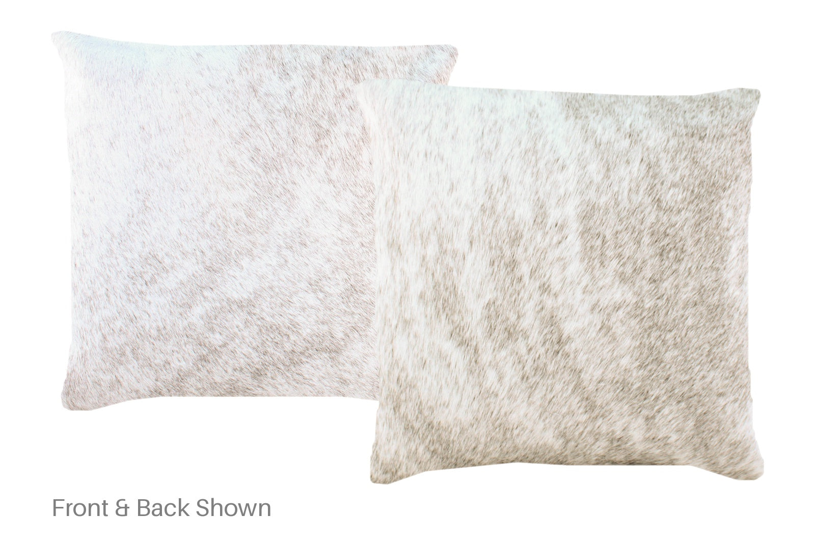 Grey Cowhide Pillow #A52253