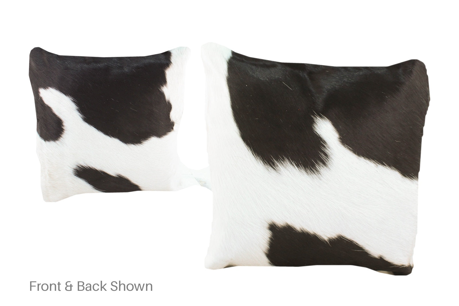 Black and White Cowhide Pillow #A52258