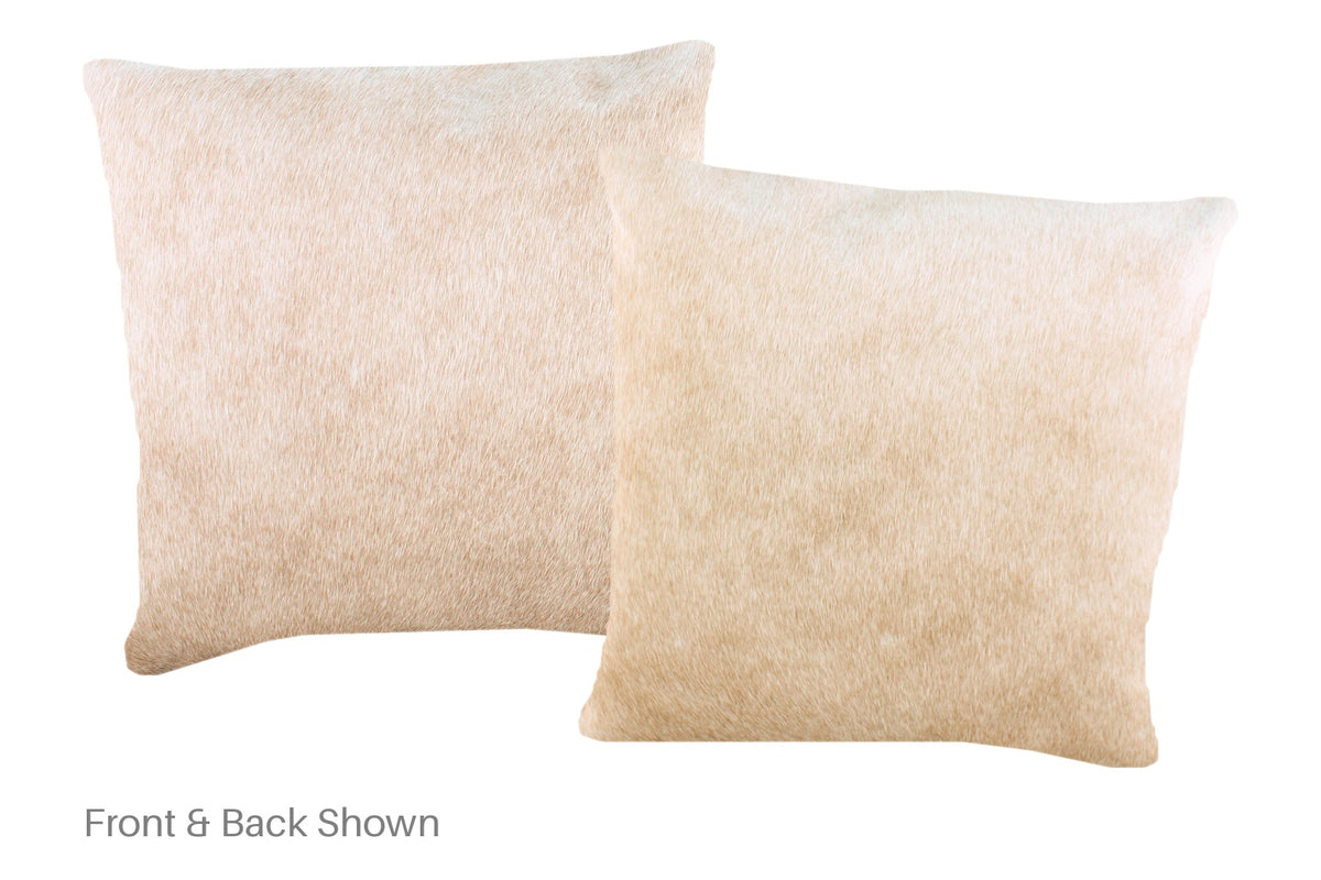 Caramel Cowhide Pillow #A52259