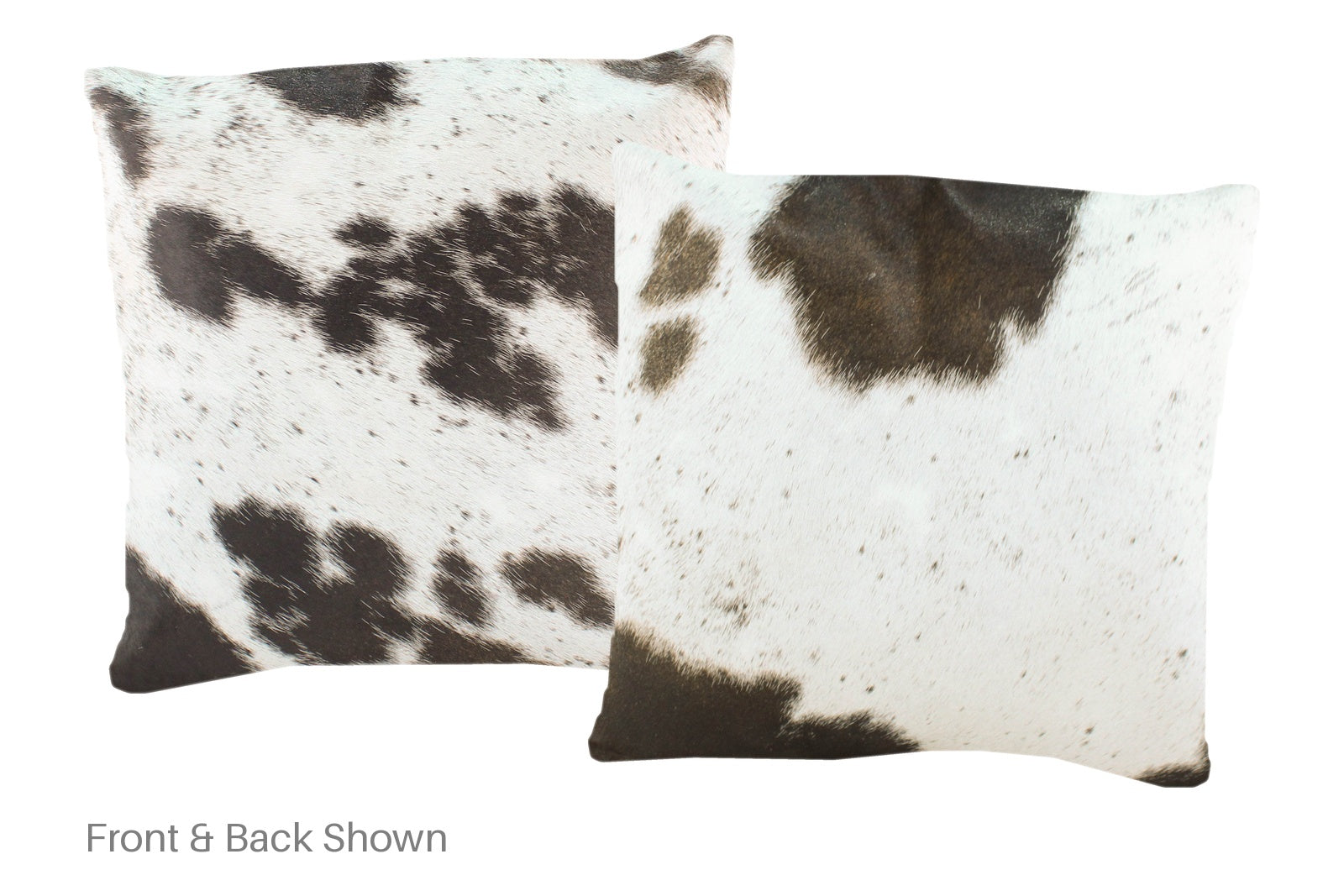 Black and White Cowhide Pillow #A52263