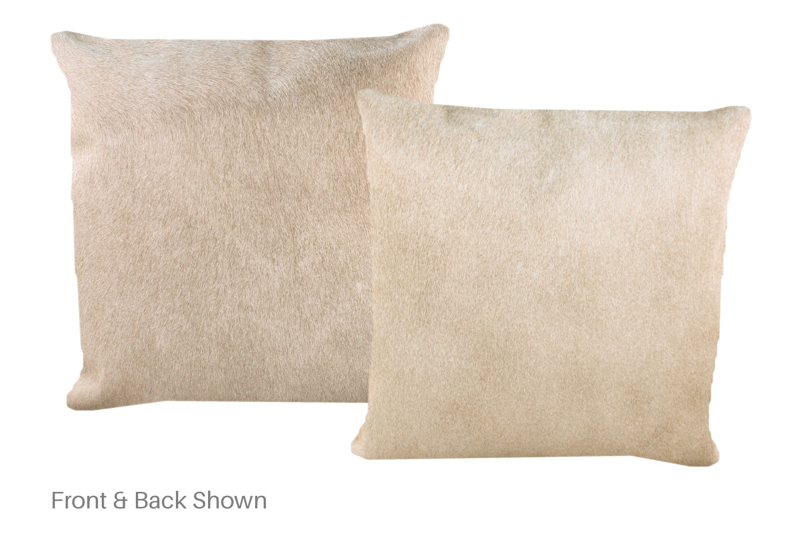 Champagne Cowhide Pillow #A52270