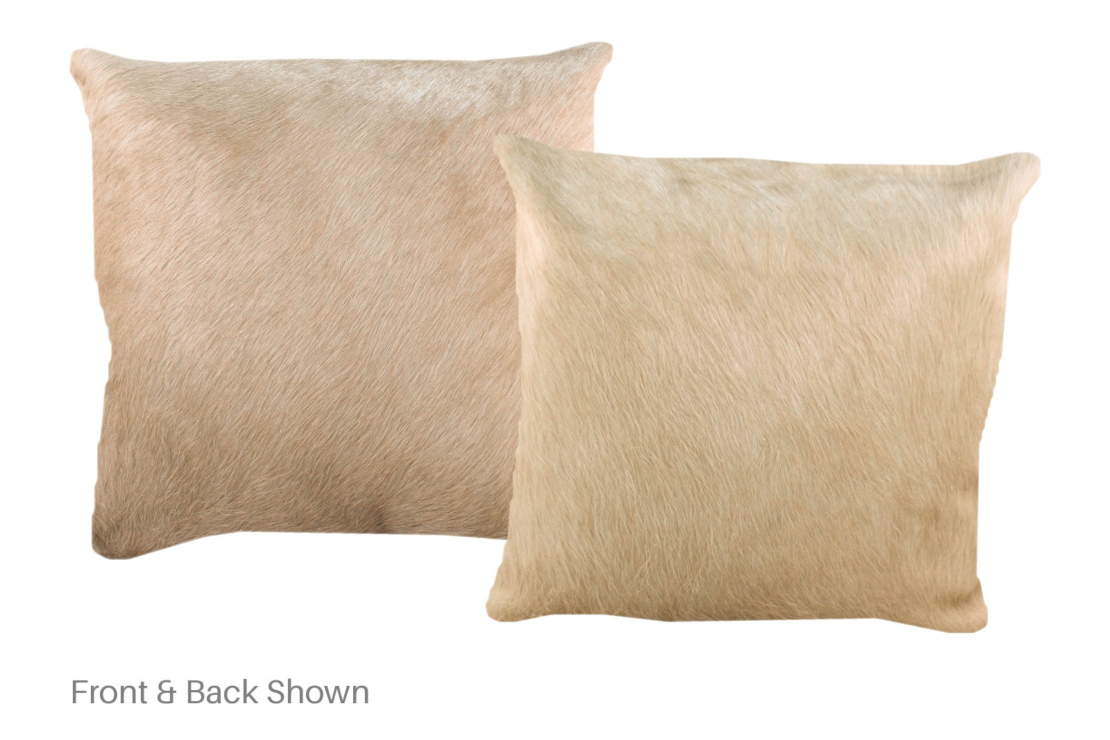 Champagne Cowhide Pillow #A52280